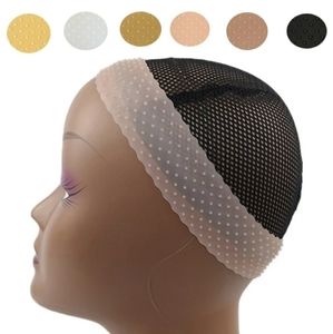 Glue free transparent silicone wig headband